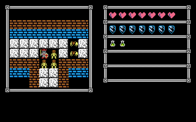 Hero Fantasy - The King's Sword atari screenshot